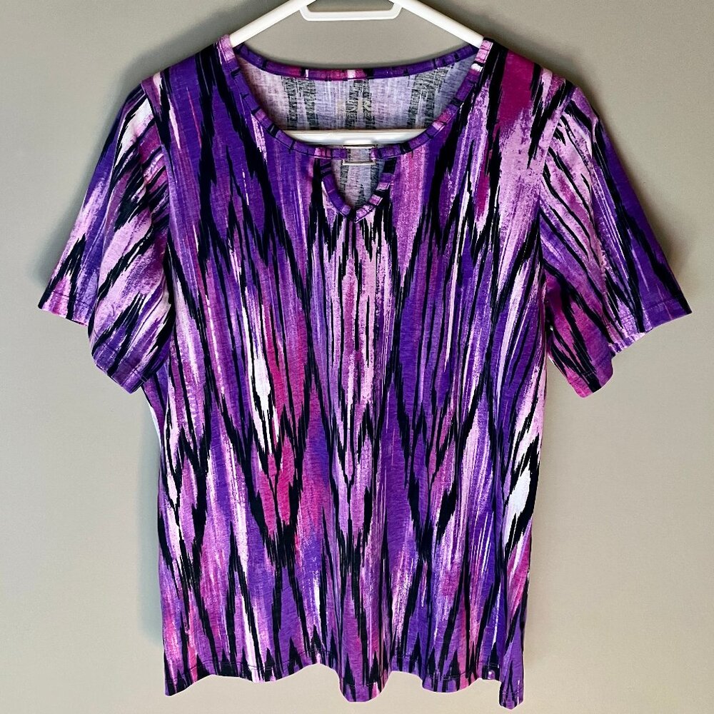 Jazzy Purple NWOT Tee